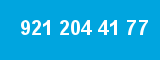 921 204 41 77 921 204 41 77